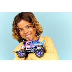 Klocki LEGO 42220 Monster Jam Sparkle Smash z napędem pulback TECHNIC